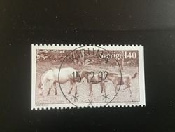 GOTLANDSRUSS 1977 facit nr 1010 lyxstämplat KIRUNA