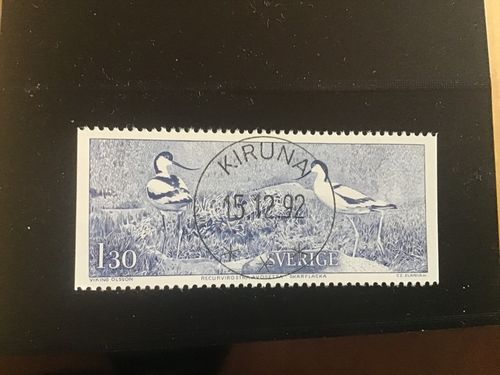 LINNES RESOR 1978 facit nr 1040 lyxstämplat KIRUNA