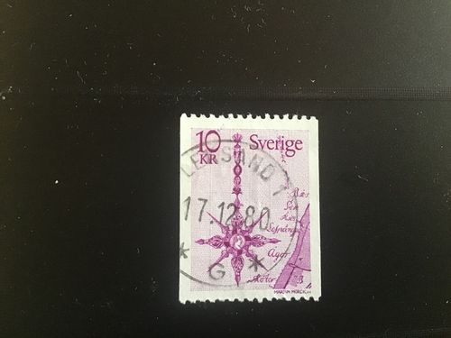 NORRPIL 1978 facit nr 1054 praktstämplat LEKSAND 1