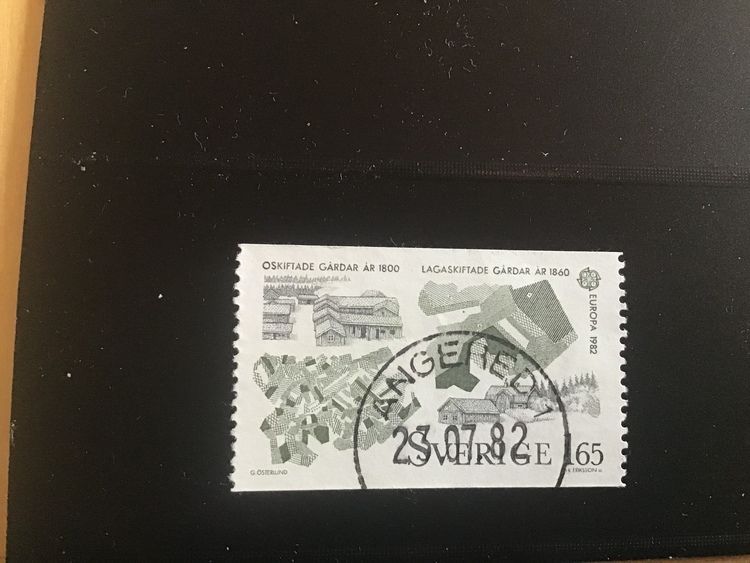 EUROPA XI facit nr 1204 praktstämplat ANGERED 1