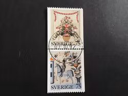 ALLMOGEMÅLNINGAR facit nr 848 SX1  lyxstämplat BROMMA 4