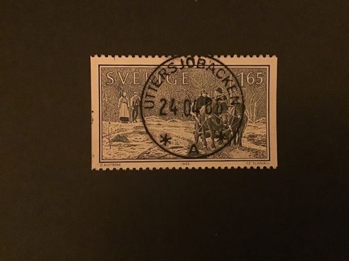 LEVA TILLSAMMANS 1982 facit nr 1218 lyxstämplat UTTERSJÖBACKEN