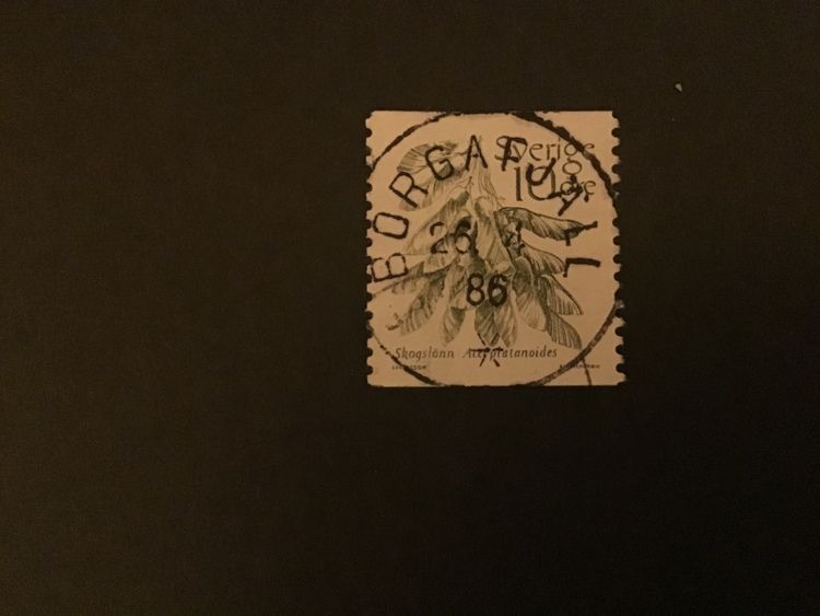 FRUKTER 1983 facit nr 1242 lyxstämplat BORGAFJÄLL
