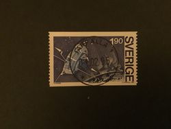 SATELITPROJEKTET VIKING 1984 facit nr 1322 lyxstämplat JÄRFÄLLA 1