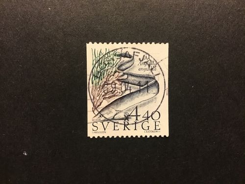 KUSTHAVET 1988 facit nr 1497 lyxstämplat BORGAFJÄLL