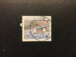 NATIONALPARKER 2 facit nr 1601 praktstämplat TROSA