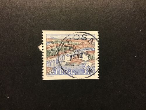 NATIONALPARKER 2 facit nr 1601 praktstämplat TROSA