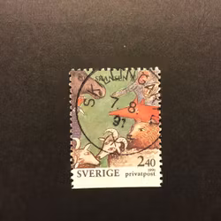 RABATTMÄRKEN XIII facit nr 1688 praktstämplat SKILLINGARYD
