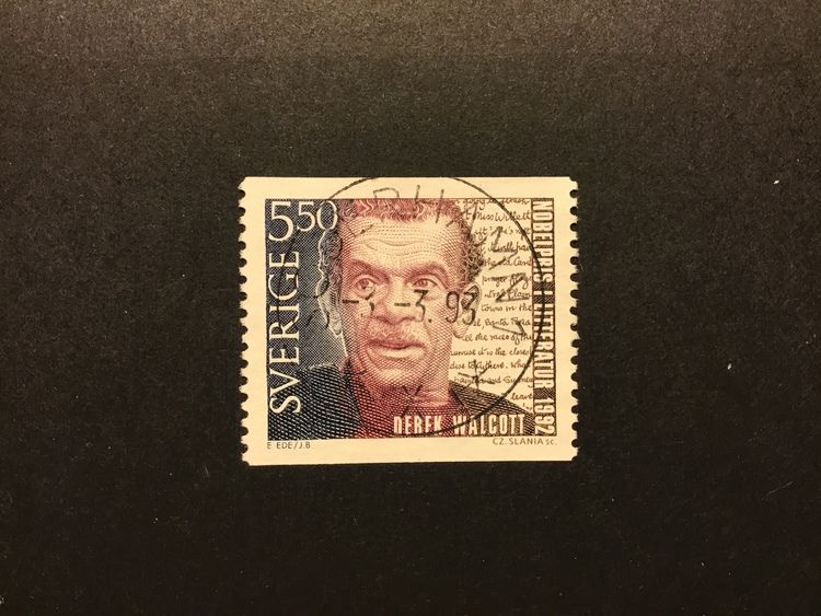 NOBELPRISTAGARE 1992 facit nr 1770 lyxstämplat SÖDERHAMN 1
