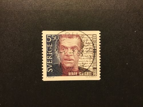 NOBELPRISTAGARE 1992 facit nr 1770 lyxstämplat SÖDERHAMN 1