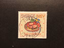 HÄLSNINGSFRIMÄRKEN VII lyxstämplat POSTEN SVERIGE