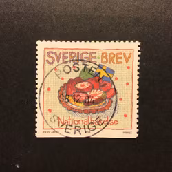 HÄLSNINGSFRIMÄRKEN VII lyxstämplat POSTEN SVERIGE