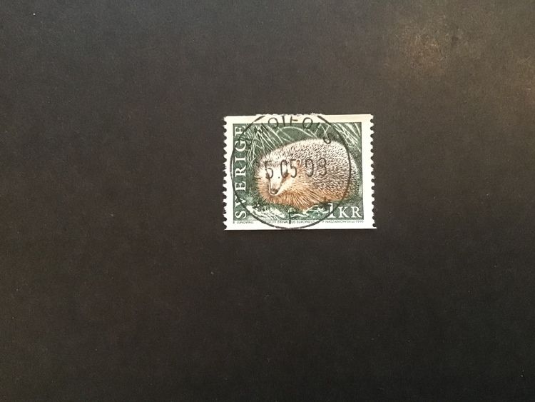 VILDA DJUR 3 1996 facit nr 1940 lyxstämplat ÅMOTFORS