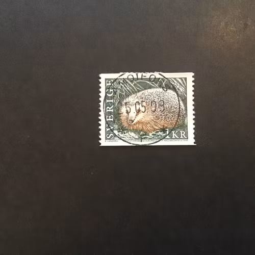 VILDA DJUR 3 1996 facit nr 1940 lyxstämplat ÅMOTFORS