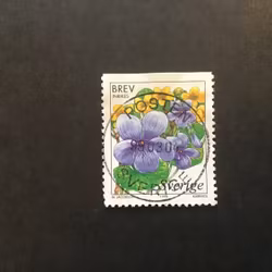 VÅTMARKSBLOMMOR 1998 lyxstämplat POSTEN SVERIGE