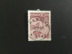 BILDSTEN 1961 facit nr 528 B2 lyxstämplat HARADS