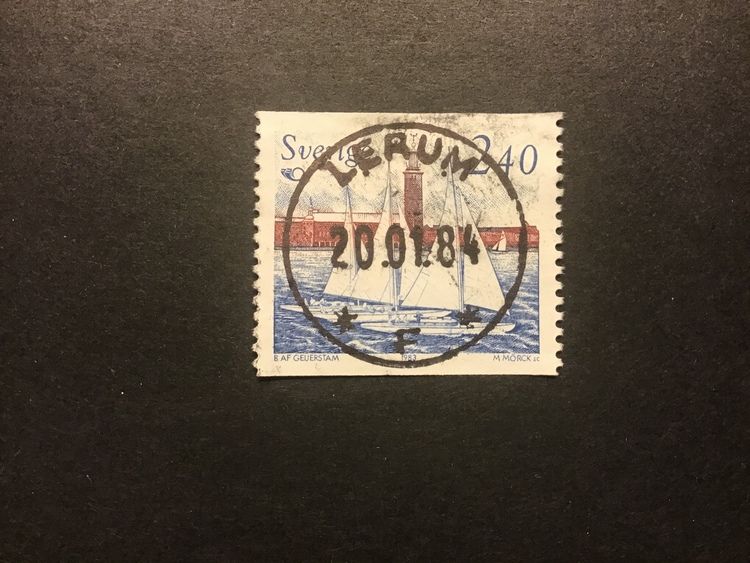 NORDEN VI facit nr 1248 Lyxstämplat LERUM