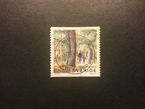 SKOGEN 2000 facit nr 2178 lyxstämplat LINDESBERG