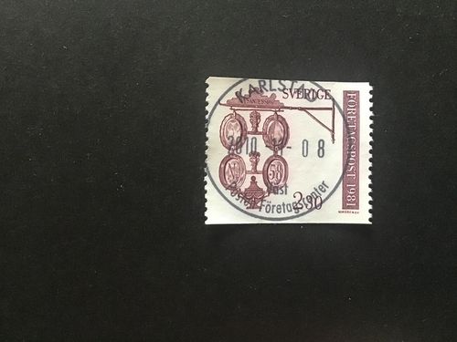 FÖRETAGSPOST 1981 facit nr 1184 lyxstämplat KARLSTAD