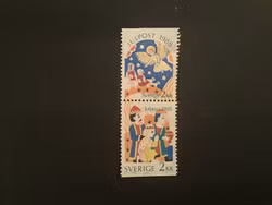 JULPOST 1988, facit nr 1530 SX stämplat par