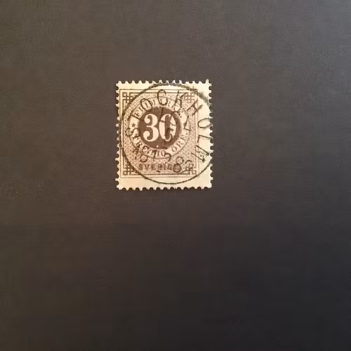 FACIT NR 35 PRAKTSTÄMPLAT STOCKHOLM