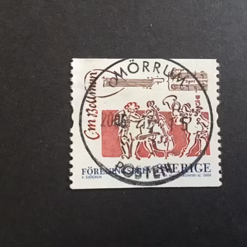 BELLMAN 2006 facit nr 2559  lyxstämplat MÖRRUM