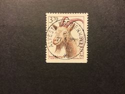 LANTDJUR 2 facit nr 1880 lyxstämplat ALVESTA BREVTERMINAL