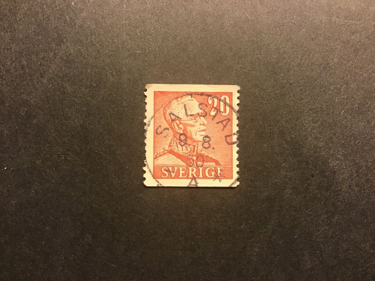 FACIT NR 276 A LYXSTÄMPLAT SALSTAD