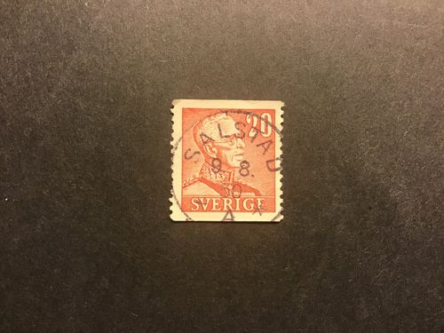 FACIT NR 276 A LYXSTÄMPLAT SALSTAD