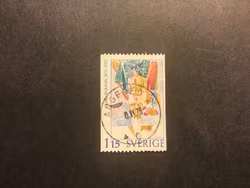TRE SVENSKA KONSTNÄRER facit nr 1052 praktstämplat  ANGERED 2