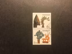 VIKINGAR 1990, facit nr 1613 SX stämplat par