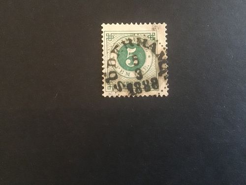 FACIT NR 43 PRAKTSTÄMPLAT SÖDERHAMN