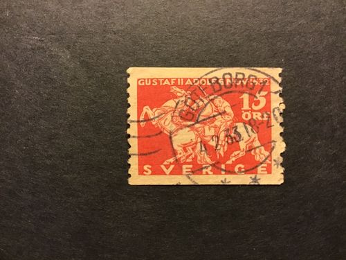LUTZEN 1932 facit nr 235 A praktstämplat GÖTEBORG 1