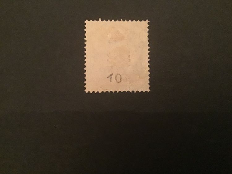 VAPENTYP II ÖRE facit nr 10 lyxstämplat STABY