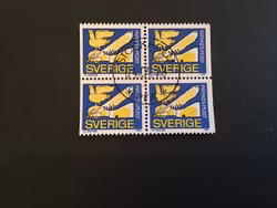 RABATTMÄRKE I facit nr 1074 BB i lyxstämplat block STOCKHOLM