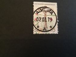 SVAMPAR 1978 facit nr 1058 lyxstämplat ALVESTA