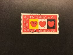 FN 25 ÅR 1970 facit nr 709 A1 lyxstämplat GISLAVED