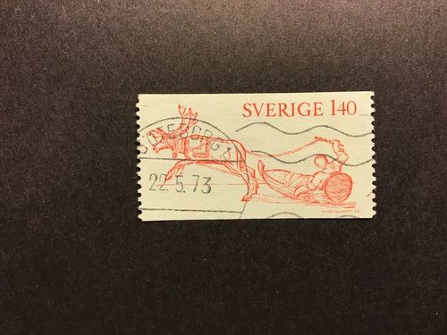 LAPPONIA 1972 facit nr 777 praktstämplat GÖTEBORG 1