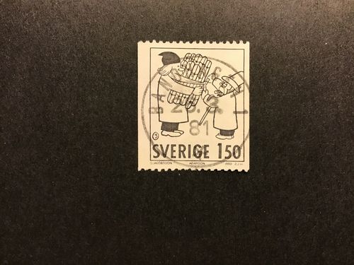 SVENSKA SERIER 1980 facit nr 1143 lyxstämplat BANDHAGEN 1