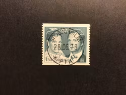 KUNGABRÖLLOP 1976 facit nr 970  lyxstämplat STOCKHOLM PFA