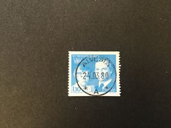NY TRONFÖLJD 1980 facit nr 1118 A  lyxstämplat ALVESTA