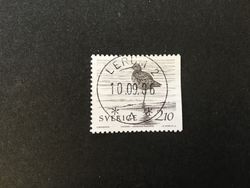 FÅGLAR VID VATTEN facit nr 1394 lyxstämplat LERUM 2