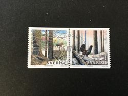 SKOGEN 2000 facit nr 2180 SX 1 lyxstämplat par LERUM