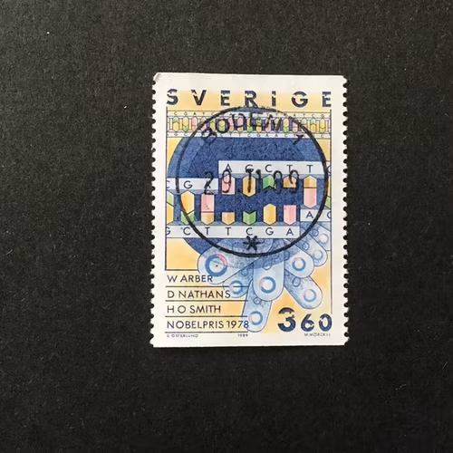 NOBELPRISTAGARE 1989 facit nr 1591 lyxstämplat BODEN 1