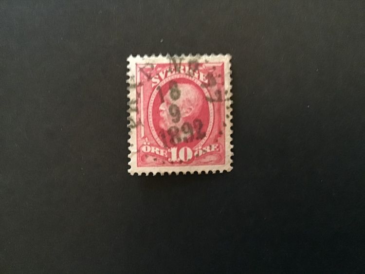 FACIT NR 54 LYXSTÄMPLAT PKXP NO 77