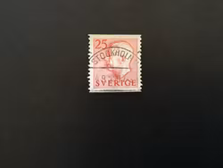 GUSTAF VI ADOLF TYP I facit nr 405 A fin stämpel STOCKHOLM