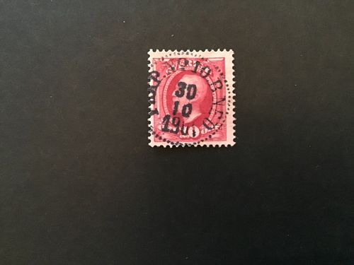 FACIT NR 54 LYXSTÄMPLAT PKXP NO 10 B