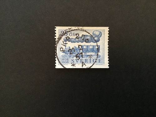 SVERIGES JÄRNVÄGAR 100 ÅR 1956 LYXST PKP 206