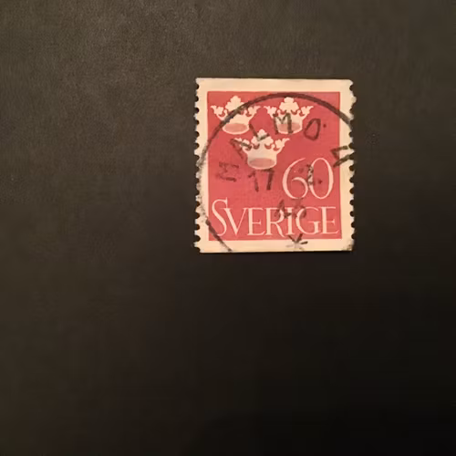 FACIT NR 286 PRAKTSTÄMPLAT MALMÖ 4