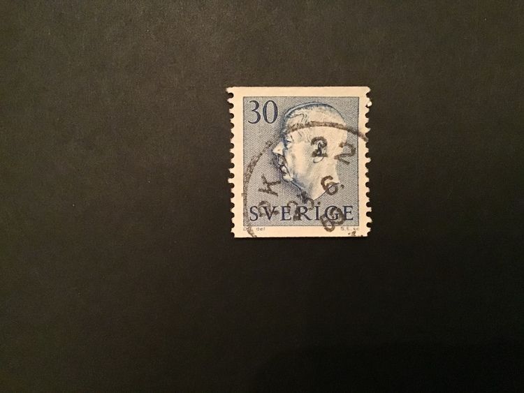 GUSTAF VI ADOLF TYP II PRAKTSTÄMPLAT PKP 22